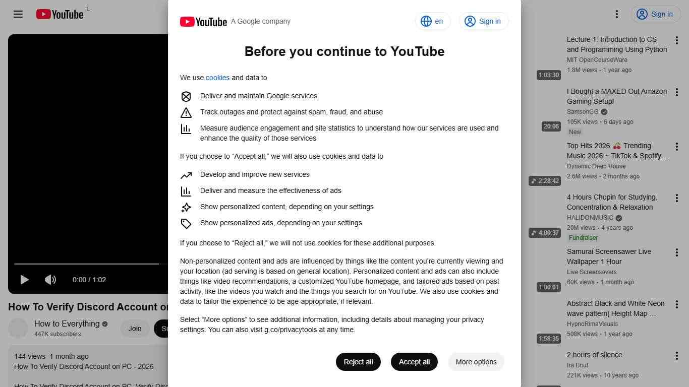 How To Verify Discord Account on PC - 2026 - YouTube
