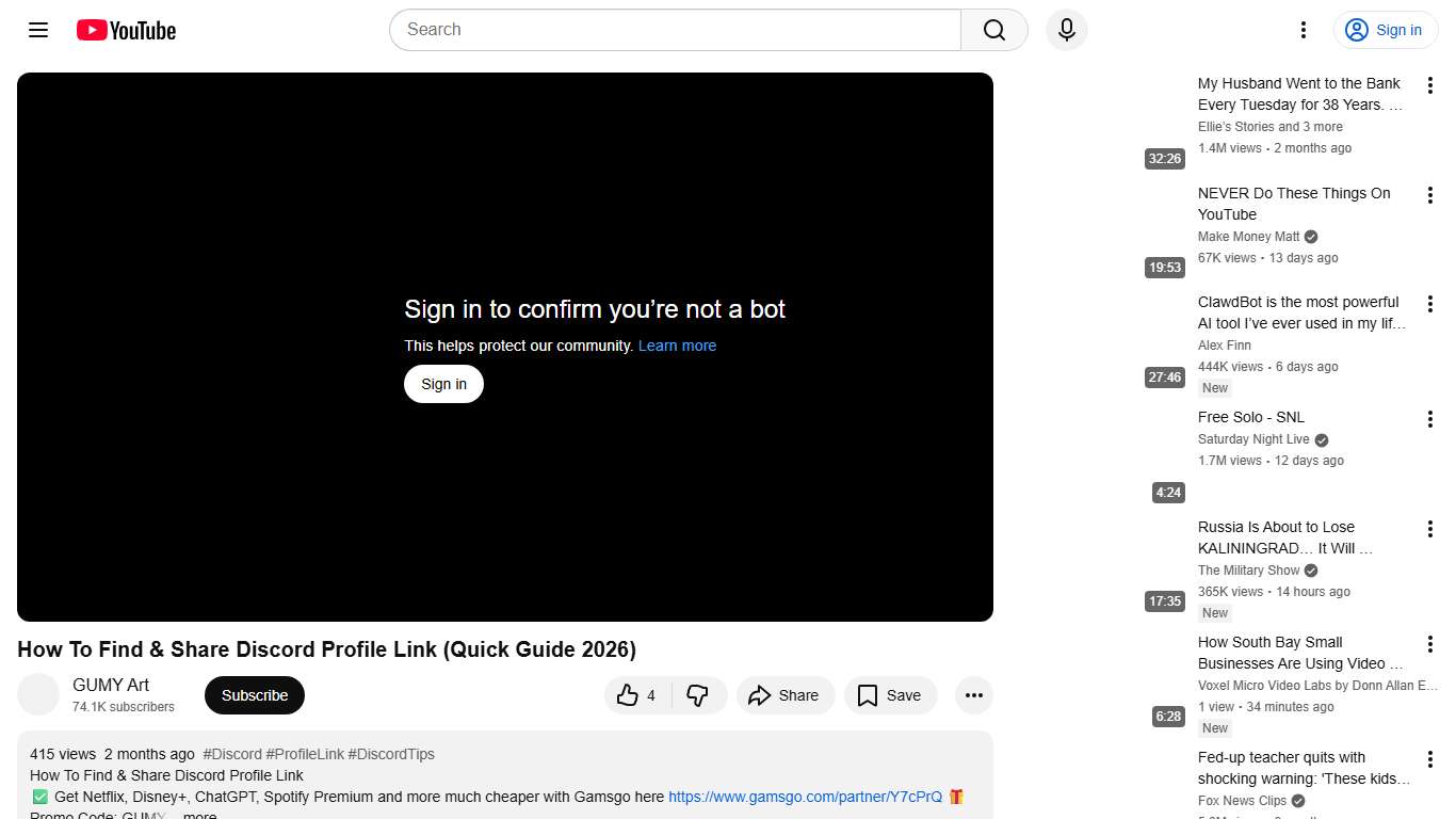 How To Find & Share Discord Profile Link (Quick Guide 2026) - YouTube